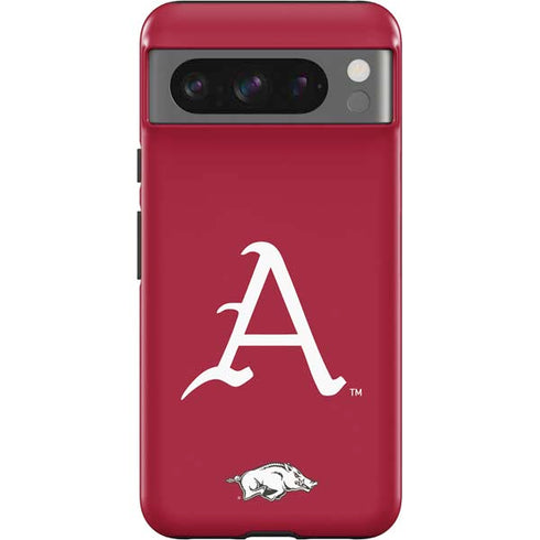 University of Arkansas-Fayetteville A Red Google Pixel 8 Pro Impact Case